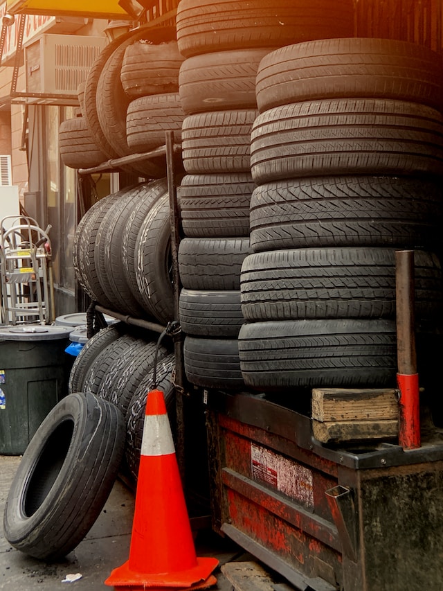 Le recyclage des pneus de voiture