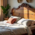 Comment fabriquer une tête de lit élégante avec des matériaux récupérés