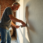 Comment réparer un mur fissuré sans refaire toute la peinture