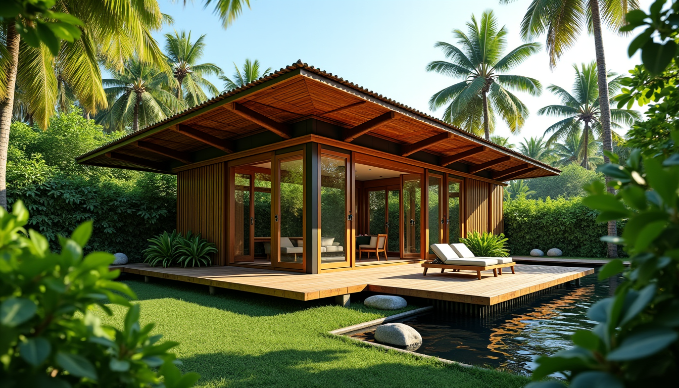 Concevoir une maison bioclimatique adaptée aux climats tropicaux