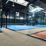 Construction terrain de tennis