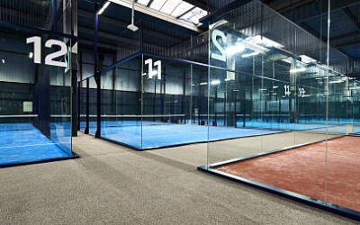Construction terrain de tennis